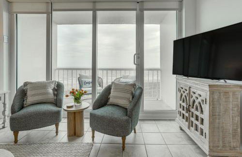 Pool and Beach Access Oceanfront Galveston Condo - Foto 5