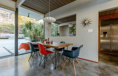 Eichler Mid Century Modern Designer Pool/Jacuzzi - Foto 34