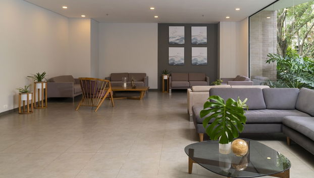 Sitzecke in der Lobby