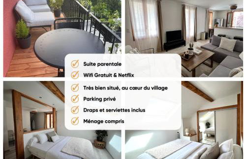 Duplex MontBlanc - Suite, Centre & Parking by AlpenlySallanches - Foto 16