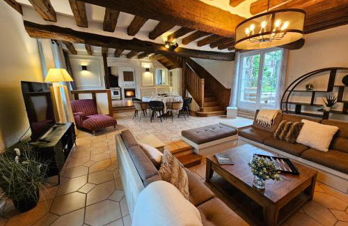 Villa familiale La Finca du champ de l'eau Avec sauna jacuzzi proche de Disney et Paris - Foto 14