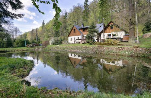 Ferienhaus Jägerhaus Oppach Alleinlage mit See - Foto 20
