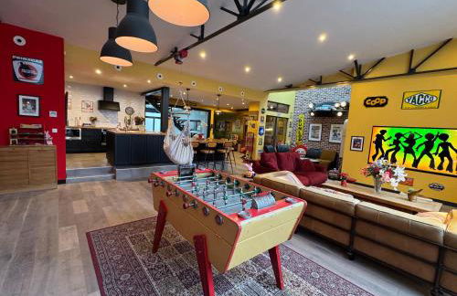 Loft Spa Reims-fr 250m2 privatifs, piscine intérieure chauffée, spa et parking - Foto 6