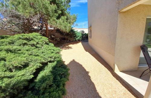 Plain-pied Jardin 6 personnes Clim Vue Mer Parking Wifi Terrasse Piscine dans la résidence - Foto 34