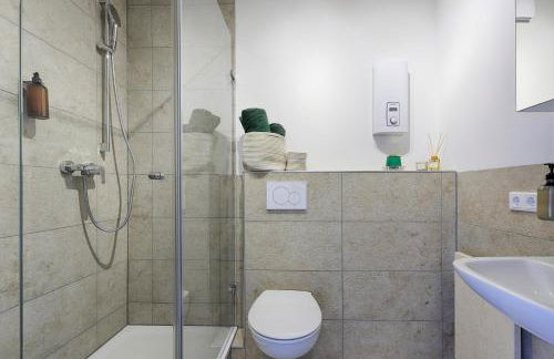 homie stay Badgasse - Fewos am Main mit Dachterrasse & Fahrradgarage - Foto 56