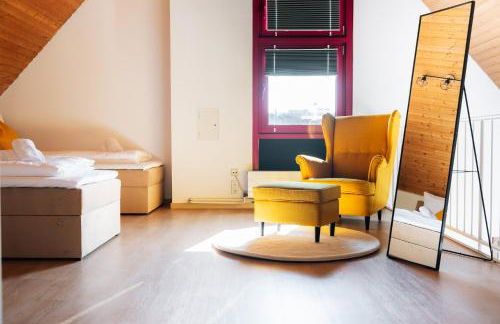 Grosse Galerie-Wohnung Airport Messe Stuttgart - Balkon - Parkplatz - Foto 34