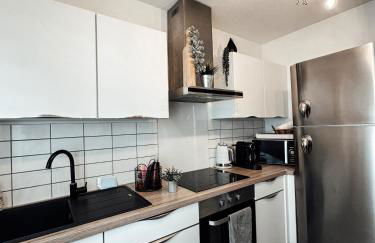 Le cocon Blånc Metz -T2 cosy avec parking privé & balcon - Gare, Nouvelle Ville - Photo 25