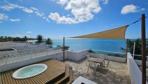 Romantic Sea Villa w/AMAZING SEA VIEW - DIRECTLY ON THE BEACH! - Foto 4