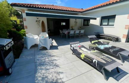 VILLA ALAÏA neuve avec piscine, pétanque proche plage et golf - Foto 26