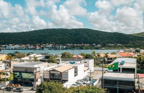 Flat Hotel Bossa Nova Cabo Frio Passagem - Foto 23