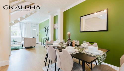 LONG STAY DEALS - 3 Bedroom Home Peterborough With Free Parking and Ultra Fast Wi-Fi Perfect for Work Stays and Vacations - Foto 5