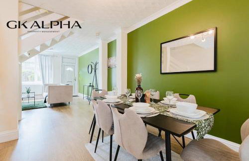 LONG STAY DEALS - 3 Bedroom Home Peterborough With Free Parking and Ultra Fast Wi-Fi Perfect for Work Stays and Vacations - Foto 5