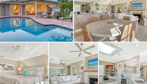 Blue Lagoon Hideaway 3BR Coastal Chic Retreat - Foto 1