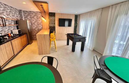 Studio com piscina aquecida,completo ,academia ,próximo ao shopping Palladium - Foto 25