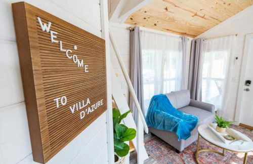 2 Villa D'Azur Luxury Tiny House Mins to Lake Guntersville, Downtown, Firepit - Foto 23