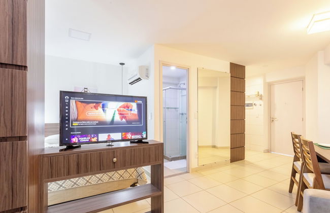 Lindo Flat no Beach Class Santa Maria em Boa Viagem - Foto 64