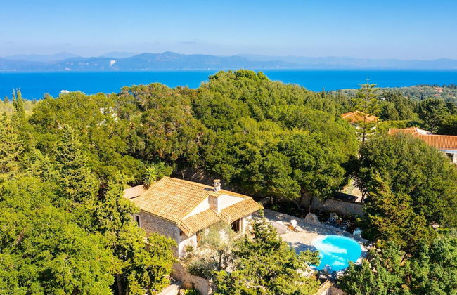 Villa Nionios Large Private Pool Walk to Beach Sea Views A C Wifi - 1033 - Foto 19