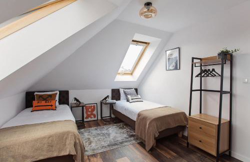 Loft Barnim w wieży strażackiej, 2-poziomowy, 100m2, taras na dachu - Foto 40