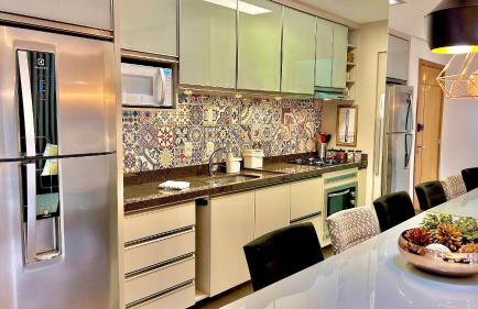 Lindo e aconchegante com lareira cond c/ piscina - Foto 24