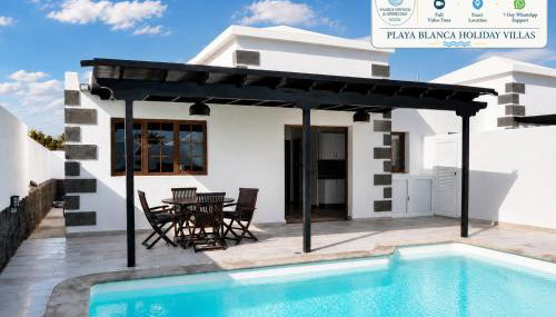 Stunning Villa Arabella - Heated Pool - BBQ - Amazing Terrace - Playa Blanca - Photo 3