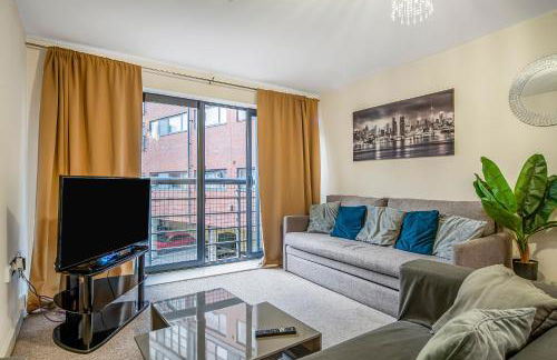 Modern City Centre 2 Bedroom flat in Birmingham - Free parking, Netflix - Foto 10