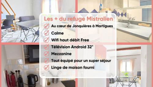Le Refuge Mistralien - free Parking - WiFi - Cuisine - Foto 2, Lobby or reception