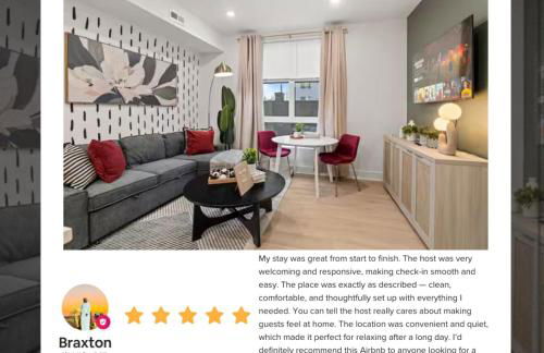 Charming LUXE 1BR, Free Parking, Kitchen and Laundry - Foto 40