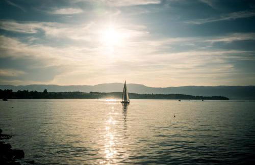 La Résidence Fleurie, vue sur le Lac Léman - Foto 56