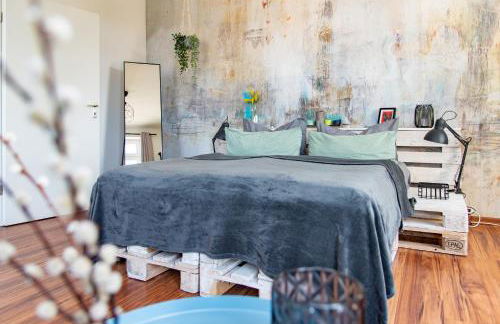 Industriecharme Apartment - Nespresso, Netflix, WIFI, Zentral, Messe - Foto 16