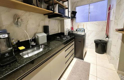 Flats Praia Uberlandia - Apt próximo ao Praia Clube - Area de lazer com Portaria 24 horas, piscina, academia, brinquedoteca, churrasqueira e áreas verdes para caminhadas - Foto 48