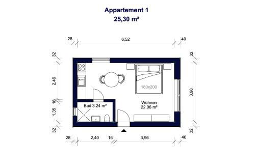 1-2 Personen - Parkplatz - Fahrradgarage - Zentrum - Küche - Klima - Foto 19