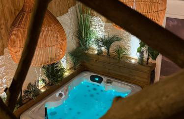 Les Spas de la mer, Appart&Spa Canopée, 100m de la plage, Love Room - Foto 6
