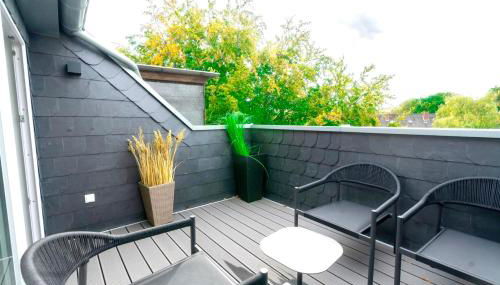 Zeche Ewald & Bonicacius - Hochwertige Ruhrgebiets-Apartments, Netflix - Foto 5, Garden view