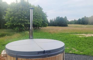 Vilanovka - domki z prywatną balią przy stawie i lesie - Foto 28