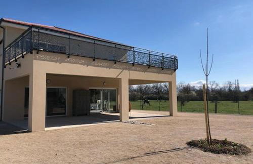 Appartement avec terrasse, proche des 1000 étangs, chapelle Le Corbusier - Foto 10
