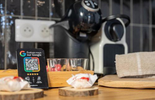 Le Chêne Doré Appartement cosy Jacuzzi Privé accès à pieds centre touristique - Foto 9