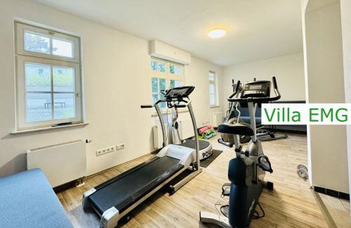 Luxus Ferienhaus Villa EMG Hannover, Messe, Braunschweig mit Sauna, Garten für Familien Gruppen bis 25 Personen - Foto 55