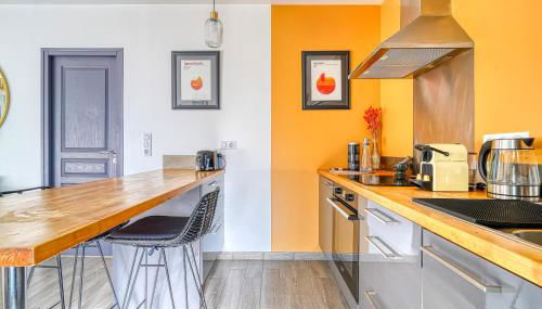 Superbe studio avec terrasse - Foto 3, stove, toaster