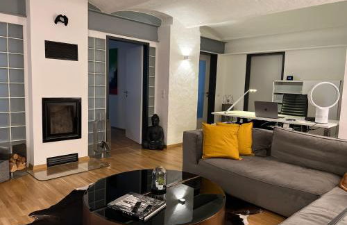 ARYVE ErfurterLoft - Boutique Loft zentrumsnah mit kostenfreien Parkplätzen, Design-Interieur und Netflix - Foto 18