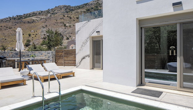 Imbros Villas I "Free" Heated Pools in mountains! - Foto 4, Habitación
