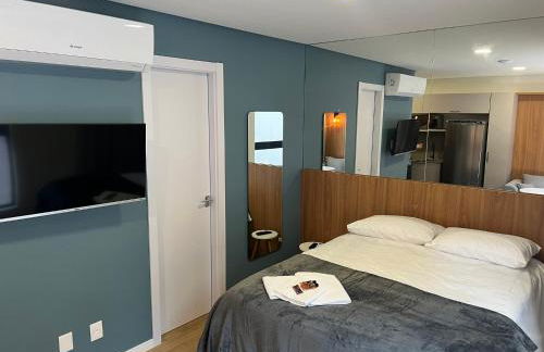 Loft de Luxo "Novo" no Coração de Blumenau a 10min a Pé da Vila Germânica - Foto 5