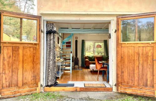 Kleine Kunstremise mit Holzofen Burg Freienfels - Photo 15