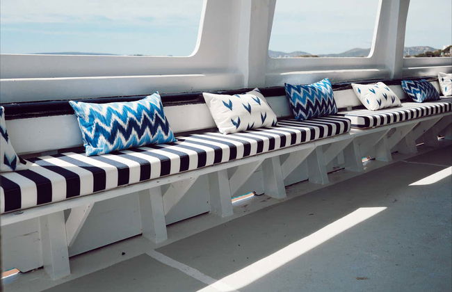 Paseo en barco al atardecer por la bahía de Palma - Foto 5