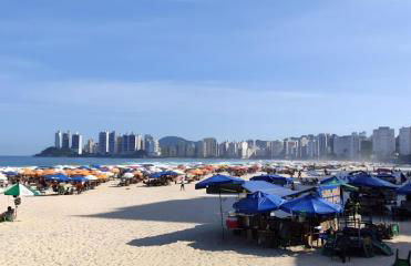 Apartamento Dulce Pitangueiras Guarujá com varanda - Foto 46