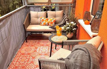 Designer-Apartment mit Balkon und Kaffeebar, Elbnah - Foto 23