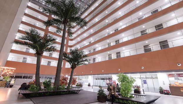 Zona de estar del vestíbulo