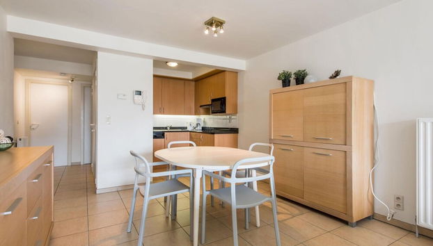 Apartment by the Sea in Belgium With Balcony - Foto 4, Cocina privada