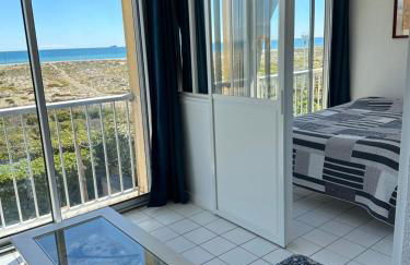 Port Leucate : superbe appartement pleine vue mer - Foto 9