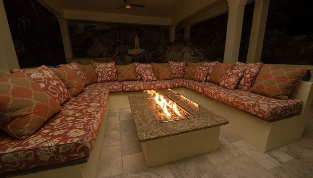 Zona de estar del vestíbulo