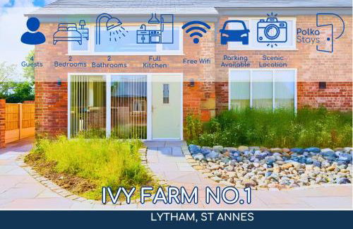 No 1 PolkaStays Ivy Farm Willow Cottage - Foto 1